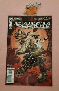 FRANKENSTEIN AGENT OF SHADE #1 (2011) 2ND PRINT DC UNIVERSE COMIC FN/VF - Picture 1 of 10
