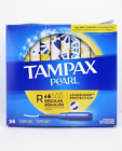 Tampax Pearl Tampons Regular, Unscented *READ MORE* 36 ct - FREE SHIPPING