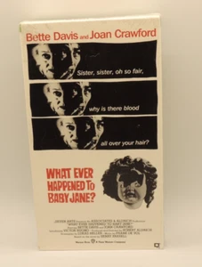 NEW! What Ever Happened To Baby Jane? VHS Horror 1962 Joan Crawford Bette Davis - Imagen 1 de 10