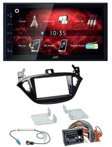 JVC DAB USB Bluetooth 2DIN MP3 Autoradio für Opel Adam ab 13 Corsa E ab 15 - Bild 1 von 6