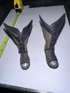Wolverine Stiefel im Maßstab 1/6 braun und schwarz (Peg-Einsatz muss geändert werden) - Bild 1 von 4