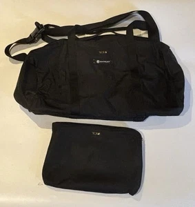 TUMI Just in Case black Duffel Bag / Travel Bag - New Without Tag - Picture 1 of 19