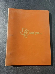 Rare Texas Instruments Vintage Employee Handbook Insurance 60s 70s Credit Union - Picture 1 of 5