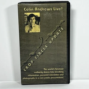 Colin Andrews Live! Crop Circle Update VHS - Picture 1 of 4