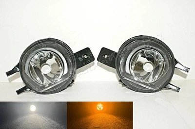 Lámpara antiniebla delantera LED ámbar con luz de circulación blanca para Toyota Yaris Vitz 2003-2004 Foto 1 de 4