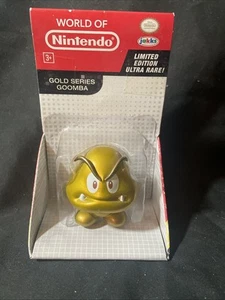 Figura Goomba Jakks Pacific World Of Nintendo Gold Series Edición Limitada Rara - Imagen 1 de 5
