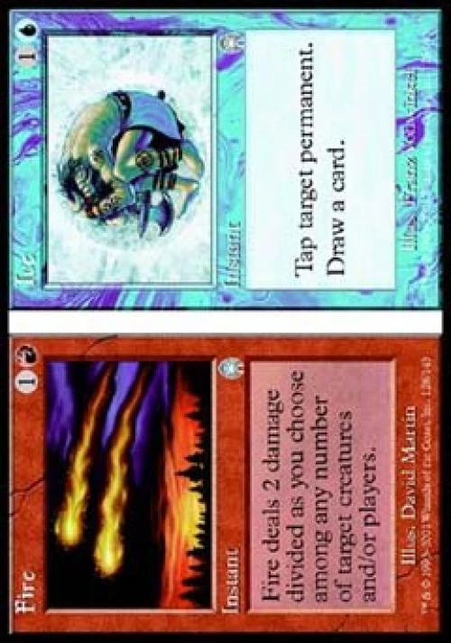 Fire // Ice - Light Play MTG Apocalypse - Image 1 of 1