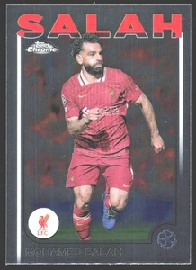 2024-25 TOPPS Chrome UEFA Club Competitions 87 Mohamed Salah (Liverpool FC) - Bild 1 von 2
