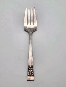 Oneida Community Silverplate CORONATION Serving Fork - Picture 1 of 5