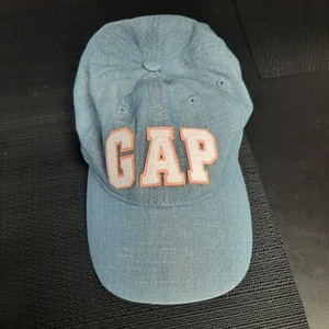 Gap Hat Cap Strap Back Womens Blue Retro Arc Logo S/M Adjustable Ladies - Picture 1 of 13