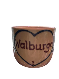 Kleiner Becher, Keramik, glasiert. Die Hexe Walburga, Deutschland - Bild 1 von 5