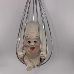 Whipped Egg Humpty Dumpty Künstler signiert Allyson Nagel 1997. Sammlerstücke - Bild 1 von 6