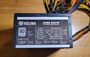 KOLINK Core 600w Netzteil. ATX Series - 80 Plus - Bild 1 von 4