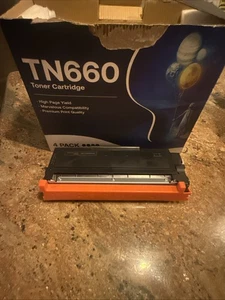 3/4 TN660 Toner Cartridges For Brother Printers - Picture 1 of 4