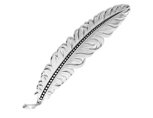 Montana Silberschmiede Western Hut Feder Microbeads Silber HF4059BK - Bild 1 von 2