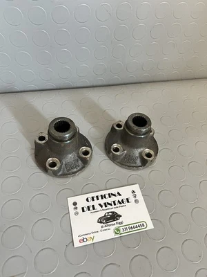 COPPIA MANICOTTI SCORREVOLI SEMIASSE ORIGINALE FIAT 500 F DENTI 23 - Immagine 1 di 3