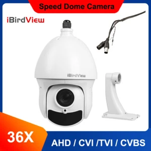 4in1 SONY307 36X Zoom 1080P AHD PTZ Speed Dome Camera Support CVI/TVI/CVBS IR80M - Picture 1 of 14