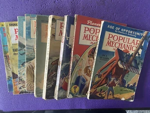 Lot of (9) Popular Mechanics Magazine 1940-1967 - Picture 1 of 19