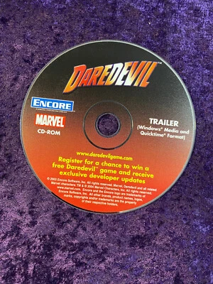 Daredevil video game TRAILER / CD-ROM / 2003 / Gameboy - Image 1 of 4