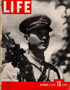 1937 Life December 6 -Hitler and the children; Japan in China; Dallas Black club - Picture 1 of 1