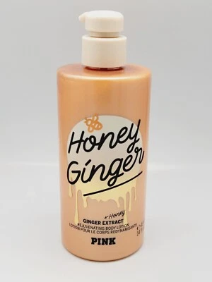 Pink Body Lotion Scented Honey Ginger Moisturizing Cream Skin Care New  - Image 1 of 3