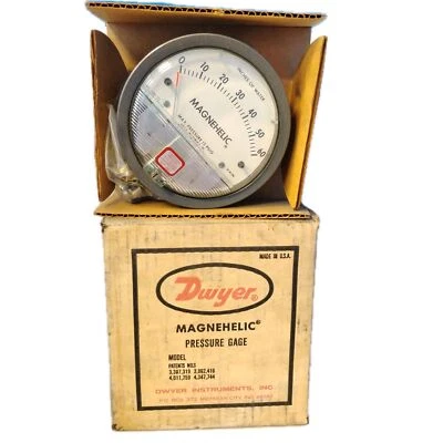Dwyer 2060 MAGNEHELIC 0-60 inches of Water Pressure Gauge - Image 1 of 4