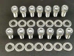 V8 CUBIERTA VÁLVULA PERNOS ACERO INOXIDABLE KIT AMC/JEEP 290 304 343 360 390 401 - Imagen 1 de 3