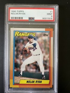 1990 Topps #1 Nolan Ryan PSA 9