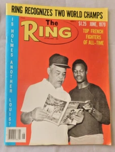 Larry Holmes Joe Louis - June 1979 The RING Boxing Magazine EX+ - Picture 1 of 1