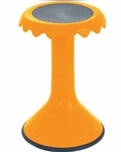 MTS HS0293S ERGERITE FLEXI STOOL ORANGE - 45CM HEIGHT WRIGGLE WIGGLE STOOL - Bild 1 von 5