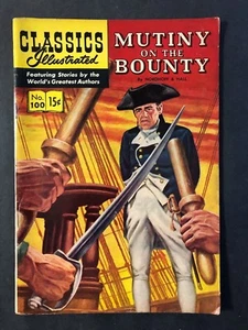 Classics Illustrated #100 Motiny on the Bounty HRN 117 - Imagen 1 de 2
