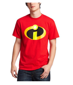The Incredibles Logo Men Red T-Shirt