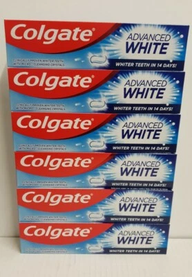 Colgate  Advanced White toothpaste 100ml x 6 tubes - Image 1 of 4