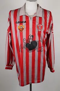 LEGEA ANGRI MAGLIA CALCIO UOMO Tg XL SOCCER JERSEY TRIKOT VINTAGE - Foto 1 di 7