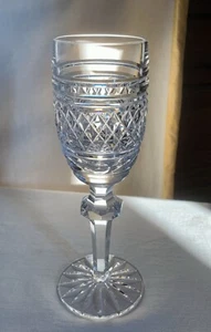 Waterford Castletown sherry crystal glass. 6 3/8" h. Signed on foot. Cut bowl. - Picture 1 of 9