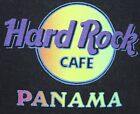 Vintage 1980s Hard Rock Cafe Panama Unicrese Black Purple Yellow T Shirt Small