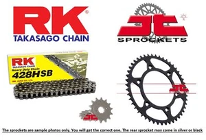 RK Chain and JT Sprockets For Honda CRF125 F 15-23 - Picture 1 of 4