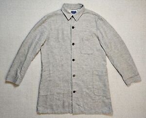 Blue Blue Japan Chore Jacket Arigato Mens 4 JP XL US Gray Pure Indigo Cotton