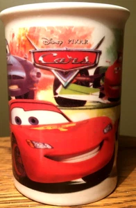 2011 Disney Pixar Cars Ceramic Mug Lightning McQueen and Mater - Picture 1 of 6