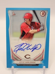 Kyle Waldrop 2014 Bowman 1st Bowman Auto Card #PA-KW - Picture 1 of 2