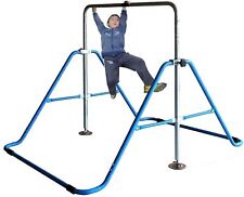 Expandable Kids Jungle Gym Monkey Bars Climbing Tower - Blue