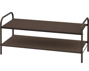 Simple Houseware 2-Tier Shoe Rack Storage Organizer, Bronze - A0110 - Picture 1 of 9