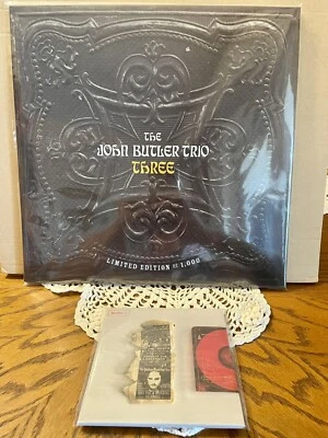 The John Butler Trio Three Gold Vinyl 2LP Limited Edition #930 /1000 |Ships ASAP - Image 1 of 4