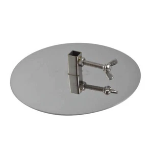 Outdoor Magic 10mm Stainless Steel Gyros Plates Square Collars (Set of 2) - Picture 1 of 2