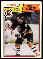 1983-84 O-Pee-Chee Gord Kluzak RC Boston Bruins #51