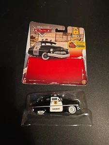 Disney Pixar Cars Sheriff 1:55 Vehicle Radiator Springs DAMAGED BOX - Picture 1 of 1