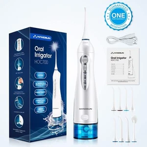 Hlosser de agua irrigador oral inalámbrico chorro de agua dental recargable 300 ml - Imagen 1 de 6