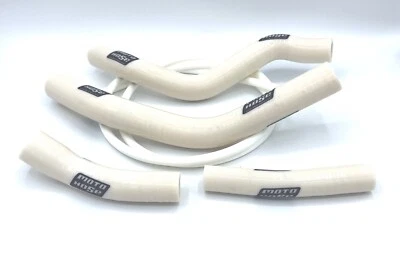 Kit de manguera de radiador de silicona YAMAHA YZ250F 2014 2015 2016 2017 2018 BLANCO 24-212W Foto 1 de 4