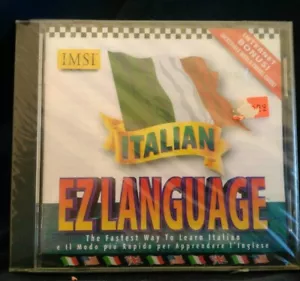 IMSI Italian EZ Language CD-ROM learn Italian 1996 NEW - Picture 1 of 2