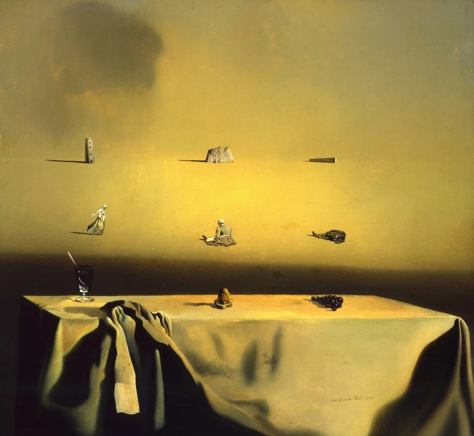 Póster artístico surrealista SALVADOR DALI o lienzo "eco morfológico" Foto 1 de 1